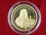 5000 Sk 2005 350.výročí korunovace Leopolda I., etue, certifikát