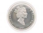 20 Dollar 1991 - letoun Silver Dart, 31,1g, 0.925 Ag_