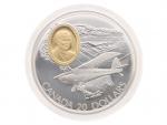 20 Dollar 1995 - letoun Fleet 80 Canuck, 31,1g, 0.925 Ag_