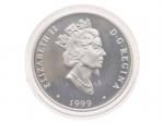 20 Dollar 1999 - letoun de Havilland Canada DHC-6 Twin Otter, 31,1g, 0.925 Ag_