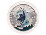 10 Peso 1994 - Karibská fauna - Plachetník, 20g, 0.999 Ag, náklad 10000Ks_