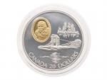 20 Dollar 1994 - Hydroplán Curtiss HS-2L, 31,1g, 0.925 Ag_