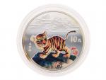 10 Yuan 1998 - Čínský zvěrokruh - rok tygra, 31,1g, 0.999 Ag_