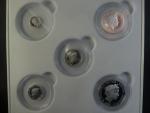 The Silver Sovereign Five Coin Set, 2020 proof, Ag 0.999, 69.87g, etue