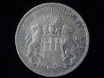 Hamburk, 5 Mark 1895 J, J.65, KM. 610
