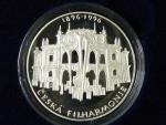 200 Kč 1996, 100. výročí České filharmonie (certifikát proof)