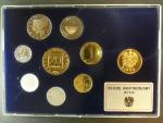 Sada oběžných mincí Rakousko 1982 proof