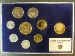 Sada oběžných mincí Rakousko 1984 proof