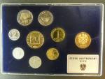 Sada oběžných mincí Rakousko 1985 proof