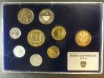 Sada oběžných mincí Rakousko 1986 proof