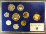 Sada oběžných mincí Rakousko 1987 proof