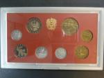 Sada oběžných mincí Rakousko 1990 proof