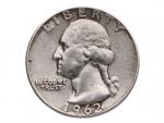 1/4 Dollar 1962_