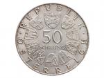 50 Schilling 1969 - 450. výročí úmrtí Maximiliána I., Ag 0.900, 20.00g_