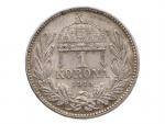 1 Korona 1915 K.B., dr. hranky_