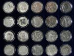 Kompletní sbírka mincí 100, 200, 500 Kč (1993 - 2025) včetně certifikátů (157 ks)