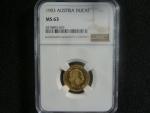 1 Dukát 1903, NGC MS 63