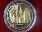 5000 Sk 2004 Světové dědictví Unesco - Bardějov, Au 900, 9,5g, etue, certifikát