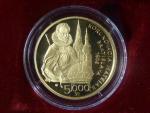 5000 Sk 2008 400.výročí Bratislavské korunovace Matyáše II., Au 900, 9,5g, etue, certifikát