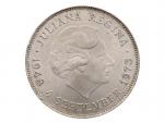 10 Gulden 1973 - 25. výročí vlády královny Juliany_