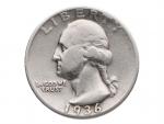 1/4 Dollar 1936_