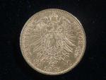 Bayern, Ludwig II (1864-1886), 20 Mark 1872 D, J. 194