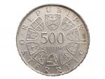 500 Schilling 1982 - 1500. výročí úmrtí svatého Severina_