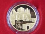 5000 Kč 2018 Hrad Rábí, 1/2 OZ