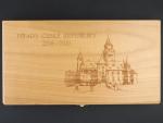 Sada 10 x 5000 Kč Hrady 2016-2020 - 10x 1/2 OZ, společná dřevěná etue