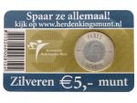 5 Euro 2007, 400. výročí narození Michiel de Ruytera, 0.925 Ag, 11.9g_