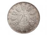 25 Schilling 1955 - Znovuotevření Národního divadla ve Vídni_