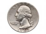 1/4 Dollar 1949_