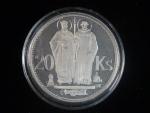 Al replika slovenské 20 Ks 1941 Cyril a Metod