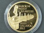 5000 Kč 2012 Mosty - Barokní most v Náměšti nad Oslavou, 1/2 OZ
