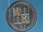 50 Kčs 1990, 1.výročí svatořečení Anežky České