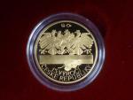 2008, Česká mincovna, zlatá medaile 15.výročí vzniku ČR, Au 0,999,9, 7,78g, náklad 500 ks, certifikát, etue