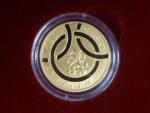 2008, Česká mincovna, zlatá medaile Olympijské hry Peking, Au 0,999,9, 7,78g, náklad 500 ks, etue