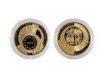 2009, Česká mincovna, Zbyněk Fojtů - zlatá medaile Předsednictví ČR v Radě EU, Au 0,999, 15,56g (1/2 OZ), průměr 28mm, náklad 600 ks číslovaná na hraně č. 547, etue, certifikát