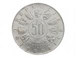 50 Schilling 1963 - 600. výročí rakouského Tyrolska_