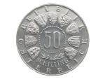 50 Schilling 1964 - Zimní olympijské hry v Innsbrucku_