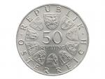 50 Schilling 1966 - 150. výročí Národní banky_