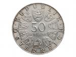 50 Schilling 1970 - 300. výročí Innsbrucké univerzity_