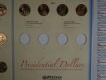 2x Sada pamětních mincí 1 Dollar 2007/2016, 79 kusů, Presidential Dollars