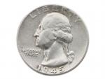 1/4 Dollar 1945_