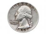 1/4 Dollar 1958 D_