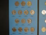 Sada 1/4 dollars 1940-1998, Washington Quarters (5 ks Ag)