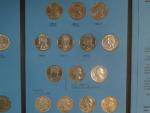 Sada 1/4 dollars 1940-1998, Washington Quarters (5 ks Ag)