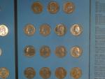 Sada 1/4 dollars 1940-1998, Washington Quarters (5 ks Ag)