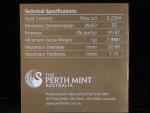 25 Dollars 2012, Au 917/1000, 7.99 g