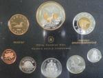 Sada proof set mincí 2011, 92.5/100 Ag, Royal Canadian Mint